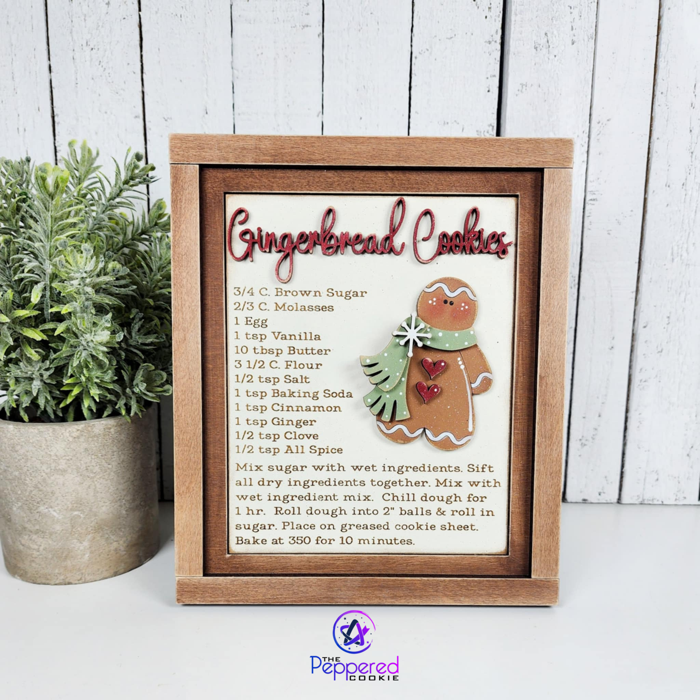 Home Decor - Victorian Gingerbread Sign Set UNFINISHED