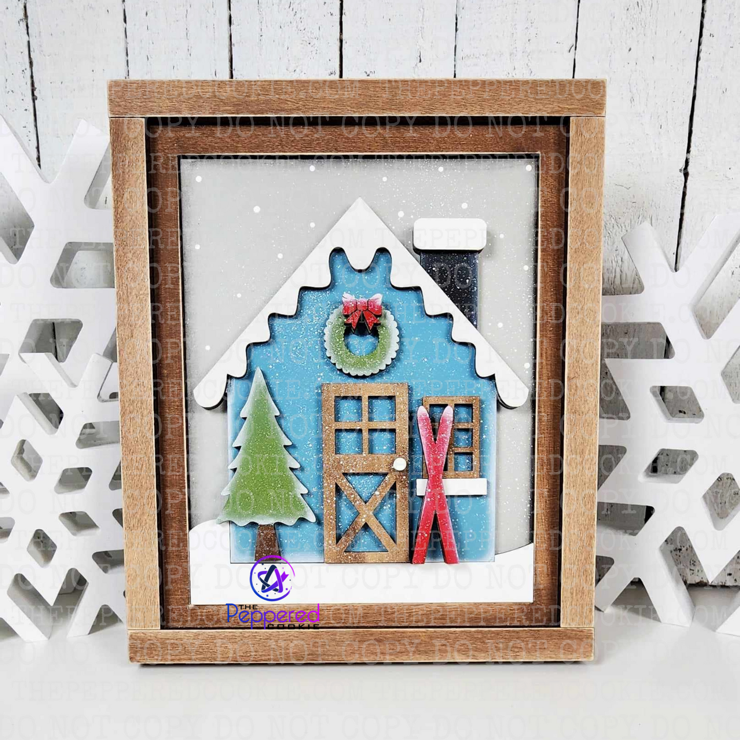 Home Decor - Winter Cabin Sign Trio UNFINISHED