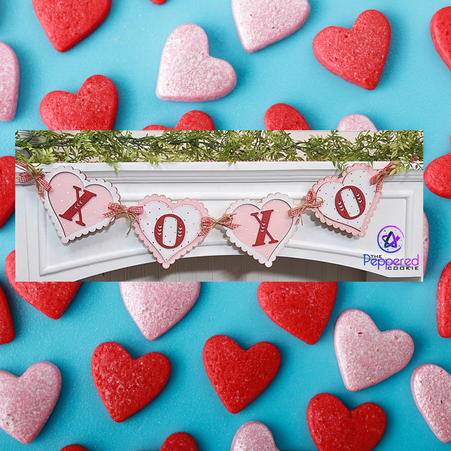 Home Decor - XOXO Banner UNFINISHED